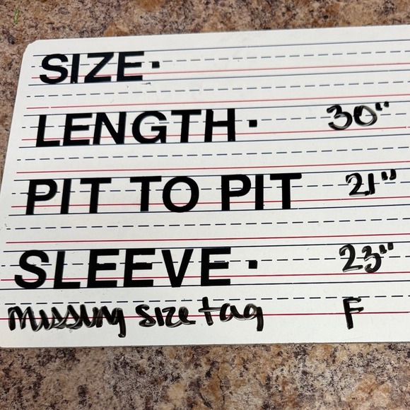 Frye Cardigan Women L Dark Red Purple Geometric Aztec Western Open Front READ - Picture 8 of 12